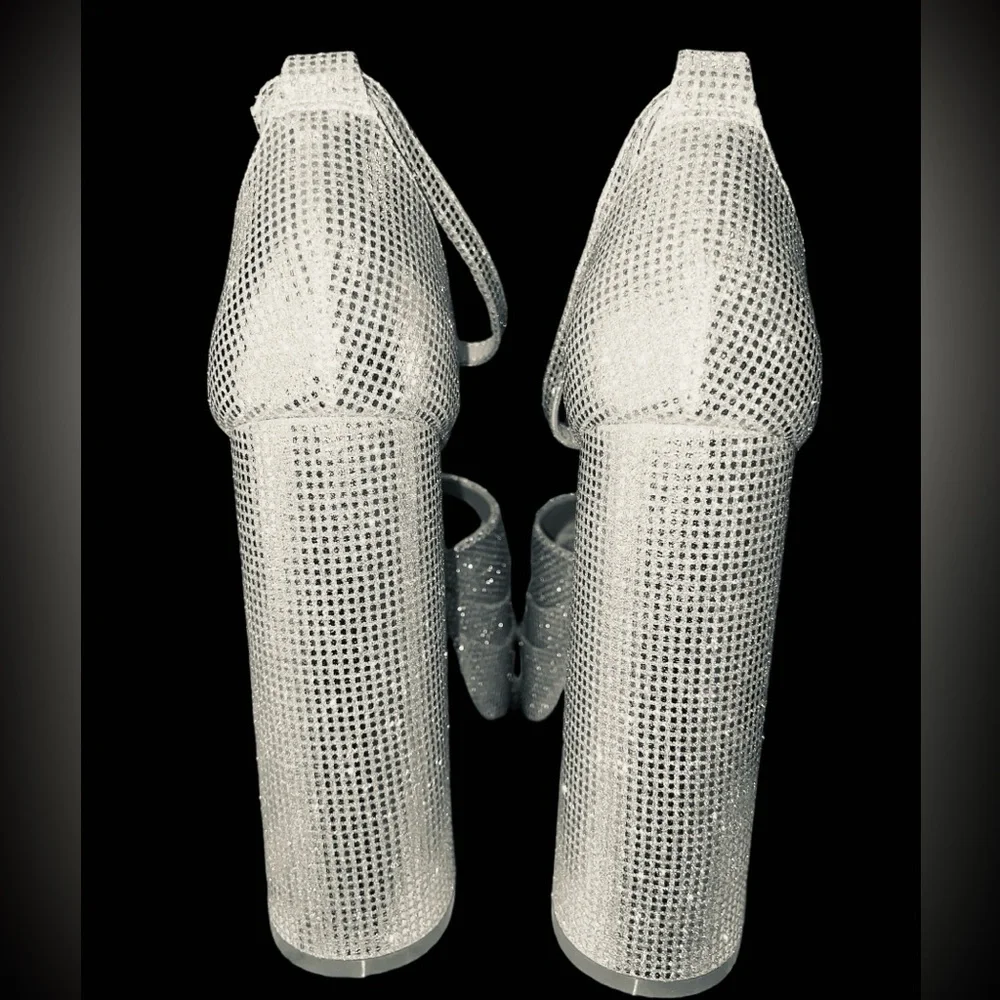 SHOEDAZZLE Platform Ankle Strap Open Toe Sandal - NWT - Picture 4 of 5